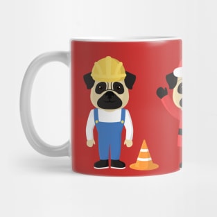 Pug Collection Mug